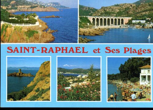 Carte Postale De Saint-Raphaël (Var) 5 Vues (Réf.566)