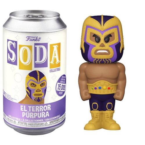 Funko Pop! Vinyl Soda El Terror Purpura With Possible Chase Figure