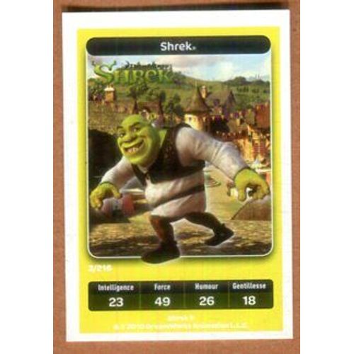 Carte Dreamworks - " Shrek " : Shrek - 2010