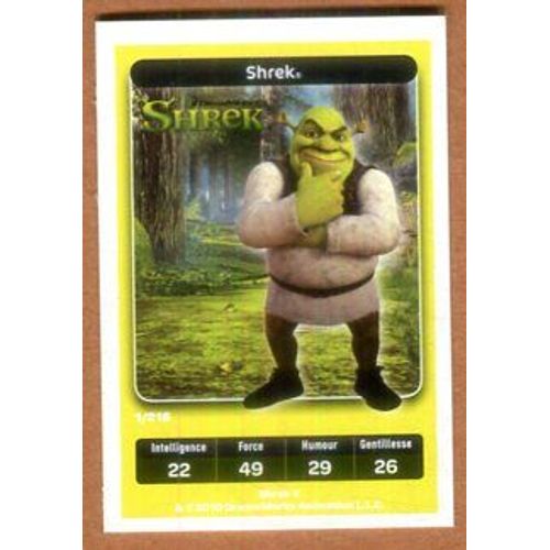 Carte Dreamworks - " Shrek " : Shrek - 2010