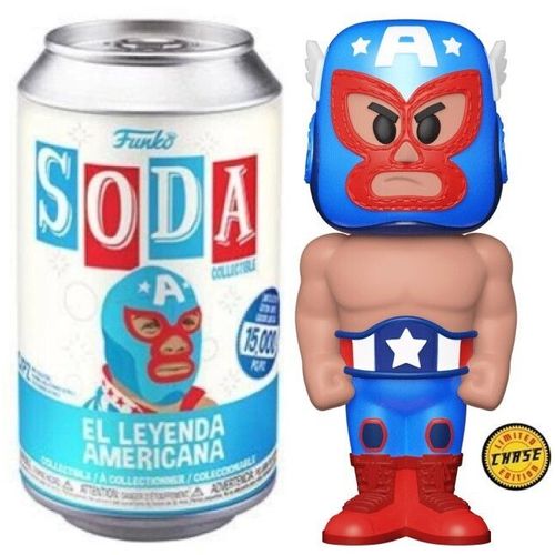 Funko Pop! Vinyl Soda El Leyenda Americana With Possible Chase Figure
