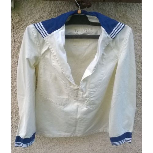 Marinière De 1976 Armée De Marine En Très Bon État, Taille T2 Zi 92