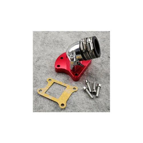 Rouge - Interface De Collecteur D'admission De Carburateur En Aluminium, Pour Honda Dio50 Zx Dio 50 Af34 Af35/38 Scooters