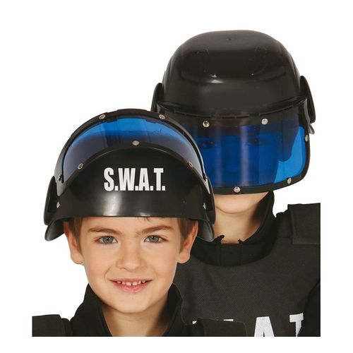 Casque De Police Swat Pour Enfants (Taille Unique Enfants)