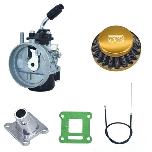 Gold-Ppr - Carburateur Rl 49cc Performance 19mm, Filtre À Air, Assemblage Principal Pour Mini Pocket Bike 2 Temps 47cc 49 Cc