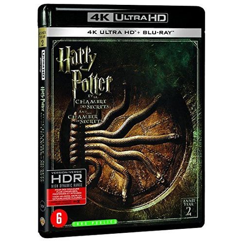 Harry Potter Et La Chambre Des Secrets - 4k Ultra Hd + Blu-Ray + Digital Ultraviolet