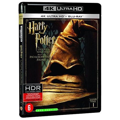 Harry Potter À L'école Des Sorciers - 4k Ultra Hd + Blu-Ray + Digital Ultraviolet