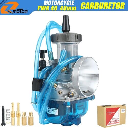 Pwk40 B - Carburateur De Course Universel,Moteur 2t, 4t, D343, Vélo, Motocross, Moto, Scooter, Façades Rl, Utv