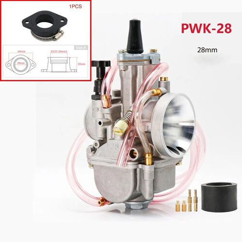 Pwk-28 Sizea - Carburateur Avec Jet Puissant Pour Moto Yamaha,Pour Mikuni Koso, Atv Quad Utv
