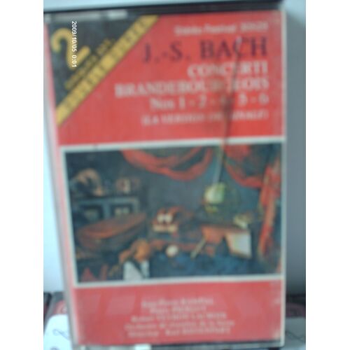 J . S  Bach , Concerti   Brandebourgeois - Cassette Audio