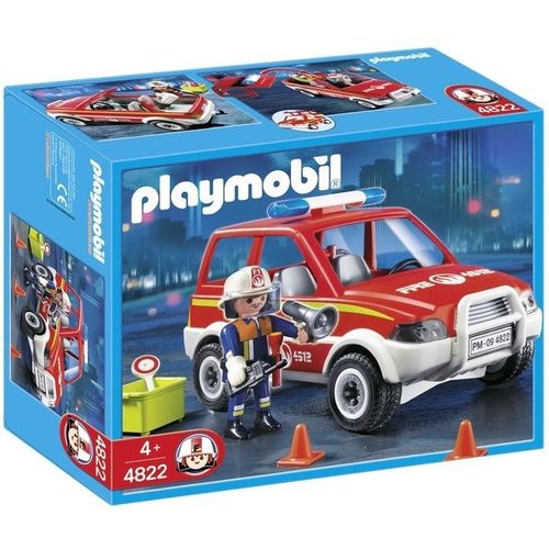 Playmobil 4822 - Voiture De Pompier