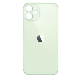 Vitre Arrière Iphone 12 Vert Remplacement Adhésif Logo