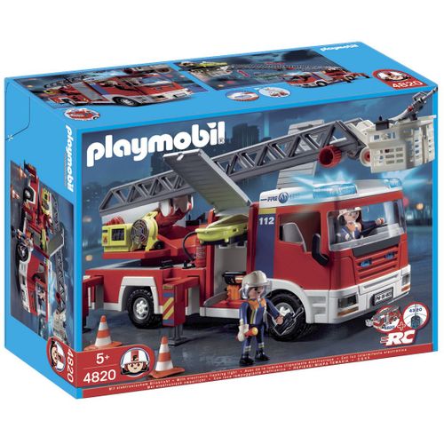 Playmobil 4820 - Camion de pompiers grande échelle