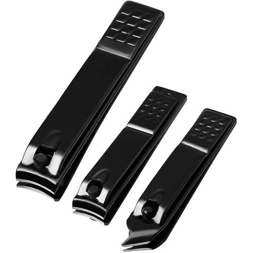 Finger Nail Clippers, 3 Pièces Coupe-Ongles En Acier Inoxydable Sharp Nail Clippers 