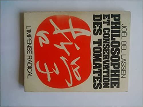 Philosophie Et Conservation Des Tomates Joël Bel Lassen