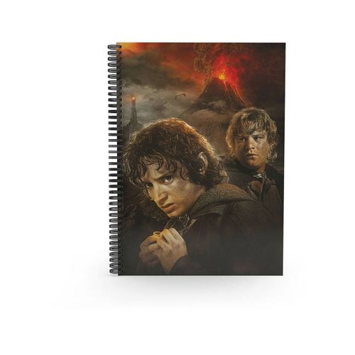 Le Seigneur Des Anneaux - Cahier Effet 3d Frodo & Sam