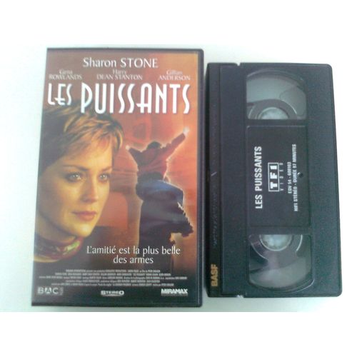 Cassette Vidéo Vhs - Les Puissants - Sharon Stone