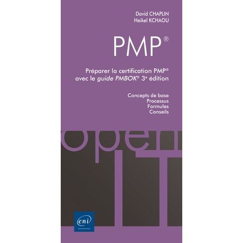 Pmp - Préparer La Certification Pmp Avec Le Guide Pmbok