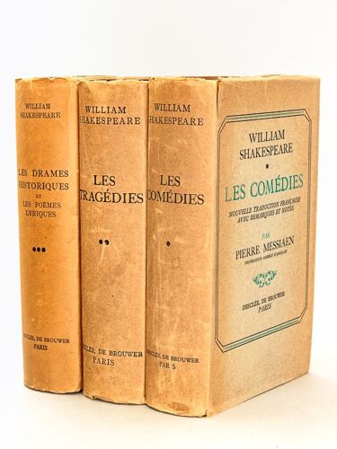 Les Comédies - Les Tragédies - Les Drames Historiques Et Les Poésies Lyriques (3 Tomes - Complet)