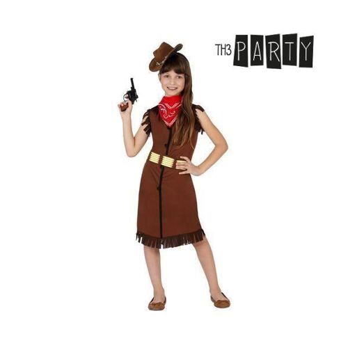 Déguisement Pour Fillette Cowgirl - Costume Taille - 7-9 Ans