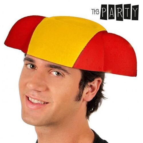 Chapeau De Toréador Rouge Et Jaune Drapeau Espagnol - Accessoires Déguisement