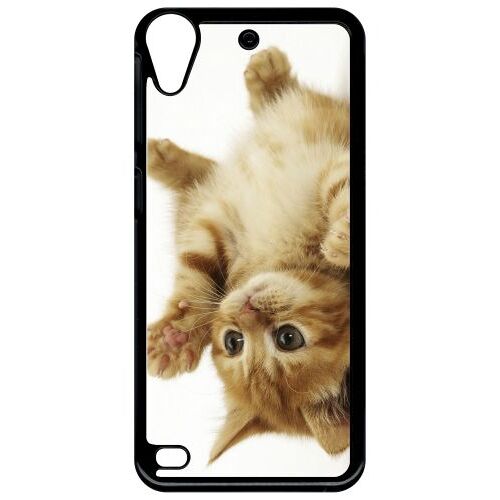 Coque htc desire 530 - petit chaton mignon - noir