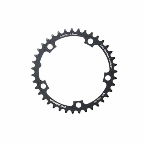 Plateau Stronglight Ct2 Adaptable Ultegra 42t - Noir/Blanc/Gris