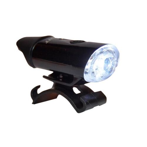 Eclairage Velo Recharg.Usb Av Optimiz 40 Lumens Noir 1 Led 4 Modes (Fixation Cintre)