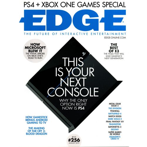 Edge N° 256 - August 2013 : Ps4 + Xbox One Games Special