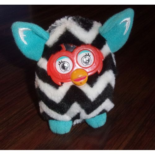 Peluche Mc Donald'S Furby Noir Et Blanc - 2014
