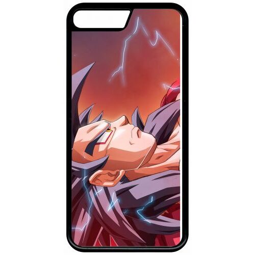 Coque iphone x - dragon ball gt goku super saiyan 4 - noir