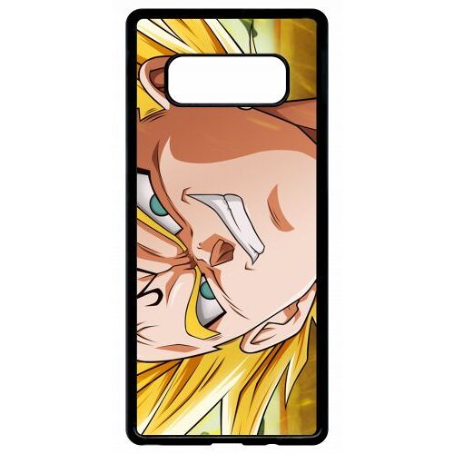 Coque galaxy note 8.0 - dbz majin vegeta super sayen - noir