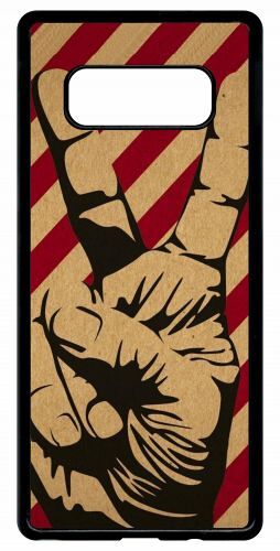 Coque galaxy note 8.0 - pop art victory - noir