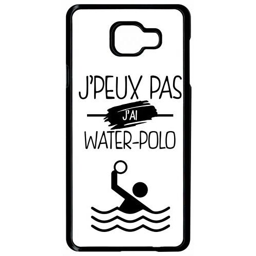 Coque galaxy a7 (2016) - j peux pas j ai water polo 1 - noir