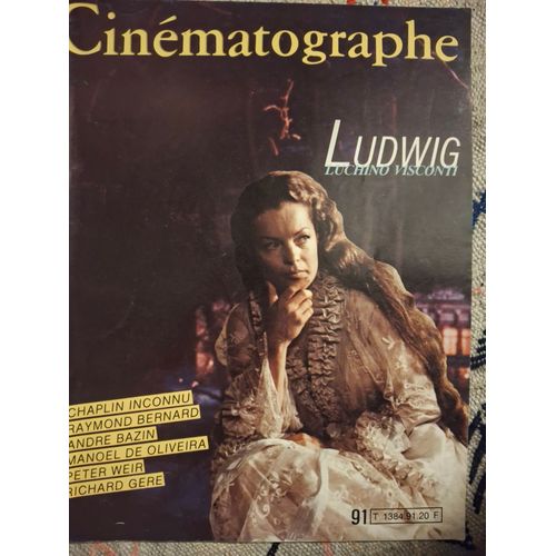 Cinématographe Ludwig Luchino Visconti Juillet-Aout 1981