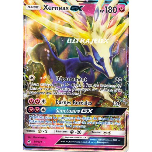 Pokémon - 90/131 - Xerneas Gx - Sl6 - Soleil Et Lune - Lumière Interdite - Gx