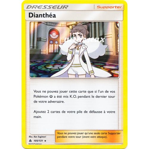 Pokémon - 105/131 - Dianthéa - Sl6 - Soleil Et Lune - Lumière Interdite - Holo Rare