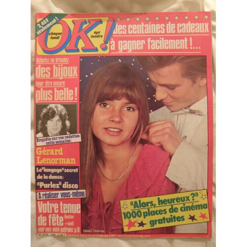 Ok Age Tendre N 206 /Lenorman Chamfort J.Manson Jolivet Joseph Bottoms J.F. Michael