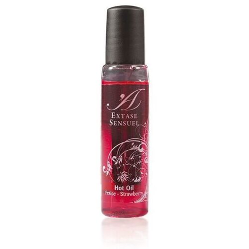 Huile De Massage Chauffante Arôme Fraise 30ml