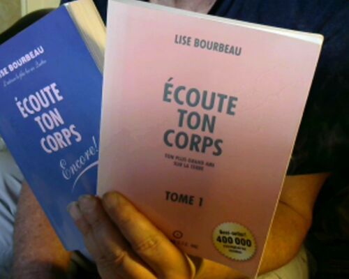 Lot 2 Livres Ecoute Ton Corps Tome 1 Et Tome 2 De Lise Bourbeau Edituions Etc Inc 1987 Et 1994