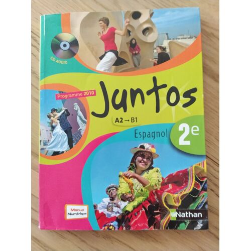 Livre D'espagnol 2nd Juntos A2-B1 Avec Cd