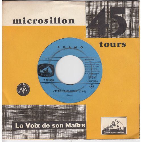 J'étais Tout Autre / Quand Les Roses