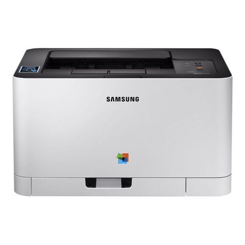 Samsung Xpress C430W - Imprimante - couleur - laser - A4/Legal - 600 x 600 ppp - jusqu'à 18 ppm (mono) / jusqu'à 4 ppm (couleur) - capacité : 150 feuilles - USB 2.0, LAN, Wi-Fi(n), NFC - blanc