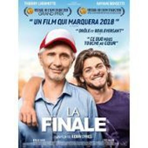 La Finale - Thierry Lhermitte - Robin Sykes - Rayane Bensetti - Affiche De Cinéma Pliée 120x160 Cm