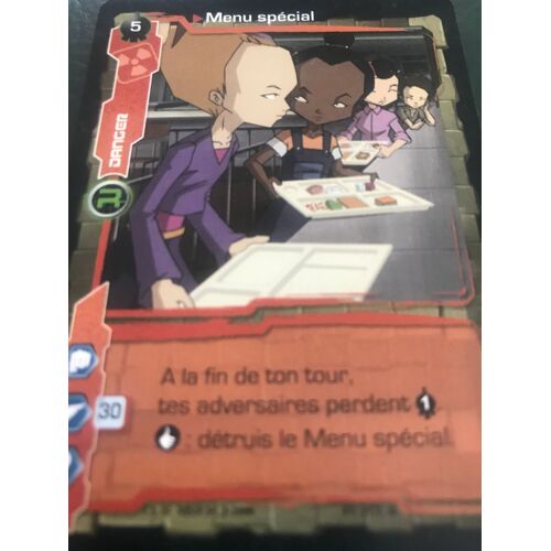 Carte Code Lyoko Danger : Menu Spécial - 5