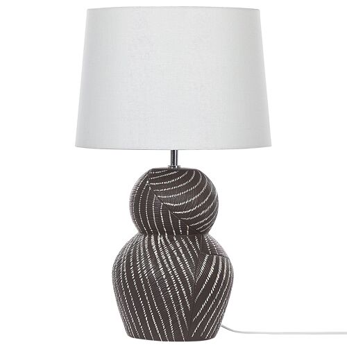 Lampe À Poser Guapore Céramique Noir