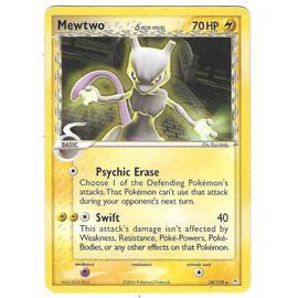 Mewtwo - 24/110 - 70hp - Delta Species - Ex Holon Phantoms - Rare English Pokemon Card