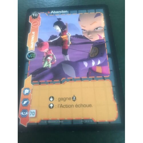Carte Code Lyoko Obstacle : Abandon - 10