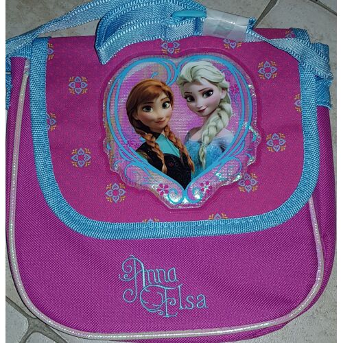 SCOLAIRE / SAC BANDOULIERE/ REINE DES NEIGE / FROZEN / DISNEY / 20X20 CM /