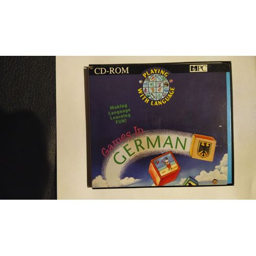 Games In German - Playing With Language - Cd-Rom